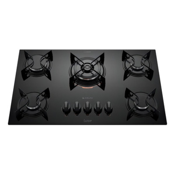 Cooktop Atlas U Top 5 Bocas Acendimento Automático e Tripla Chama