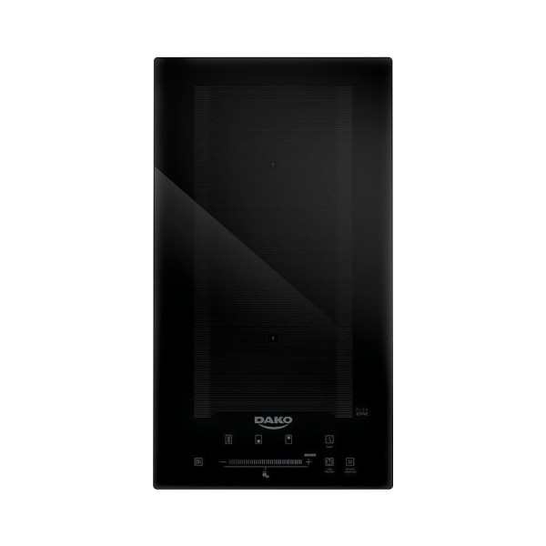 Encontraproduto.com.br - Cooktop De Indução Dako 2 Bocas Preto Com Zona Flexível 220v