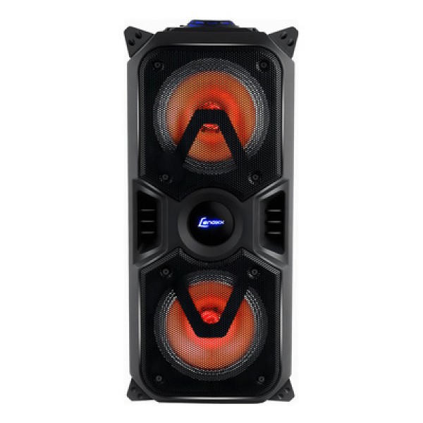 Encontraproduto.com.br - Caixa de Som Amplificada Lenoxx CA400 200W USB Bluetooth Preta