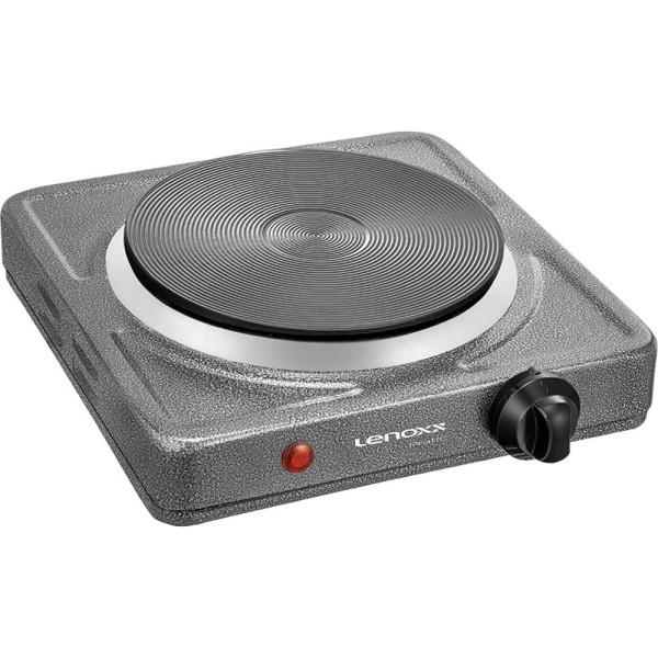 Fogão 1 Boca de Mesa Elétrico Lenoxx Pratic PFE351 Inox 127V
