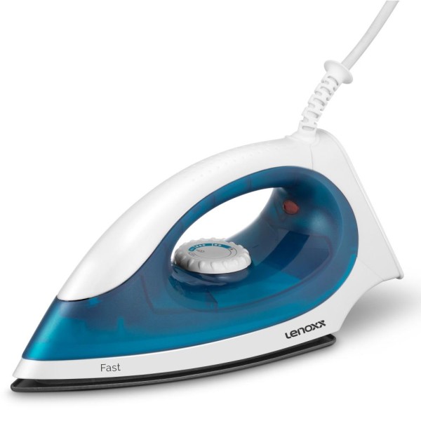 Encontraproduto.com.br - Ferro de Passar a Seco Lenoxx Fast Blue 110V