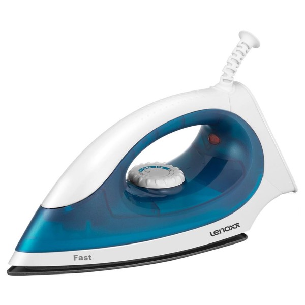 Encontraproduto.com.br - Ferro de Passar a Seco Lenoxx Fast Blue 110V