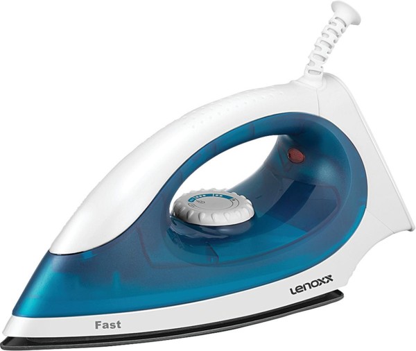 Encontraproduto.com.br - Ferro de Passar a Seco Lenoxx Fast Blue 110V