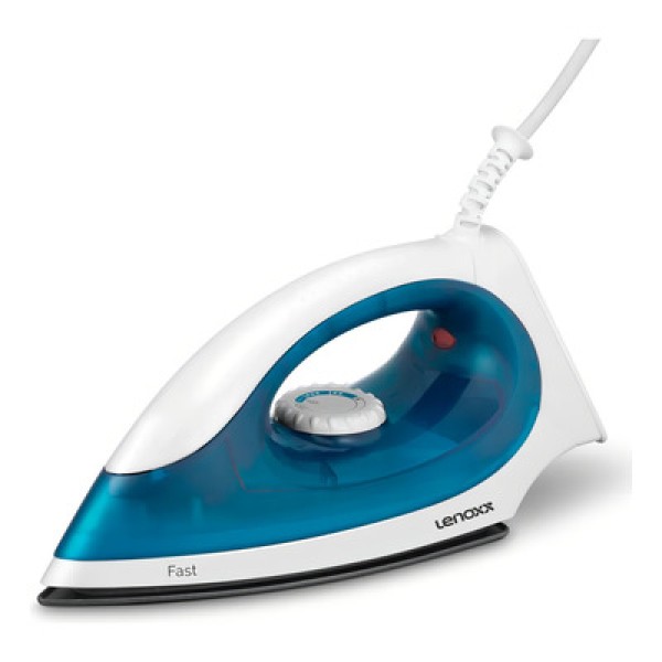 Encontraproduto.com.br - Ferro de Passar a Seco Lenoxx Fast Blue 110V