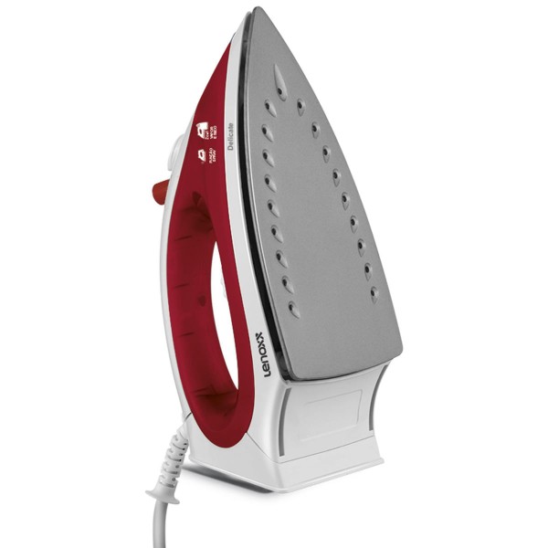 Encontraproduto.com.br - Ferro de Passar a Vapor Lenoxx Delicate Red 220V