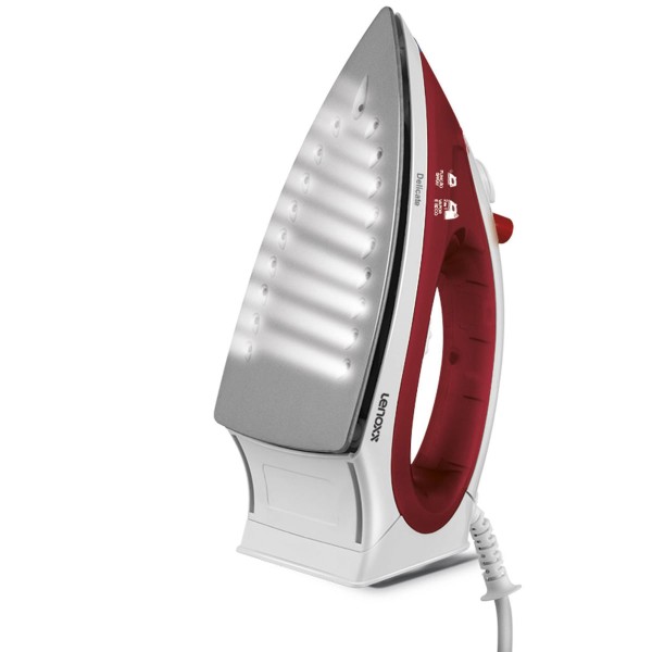 Encontraproduto.com.br - Ferro de Passar a Vapor Lenoxx Delicate Red 220V