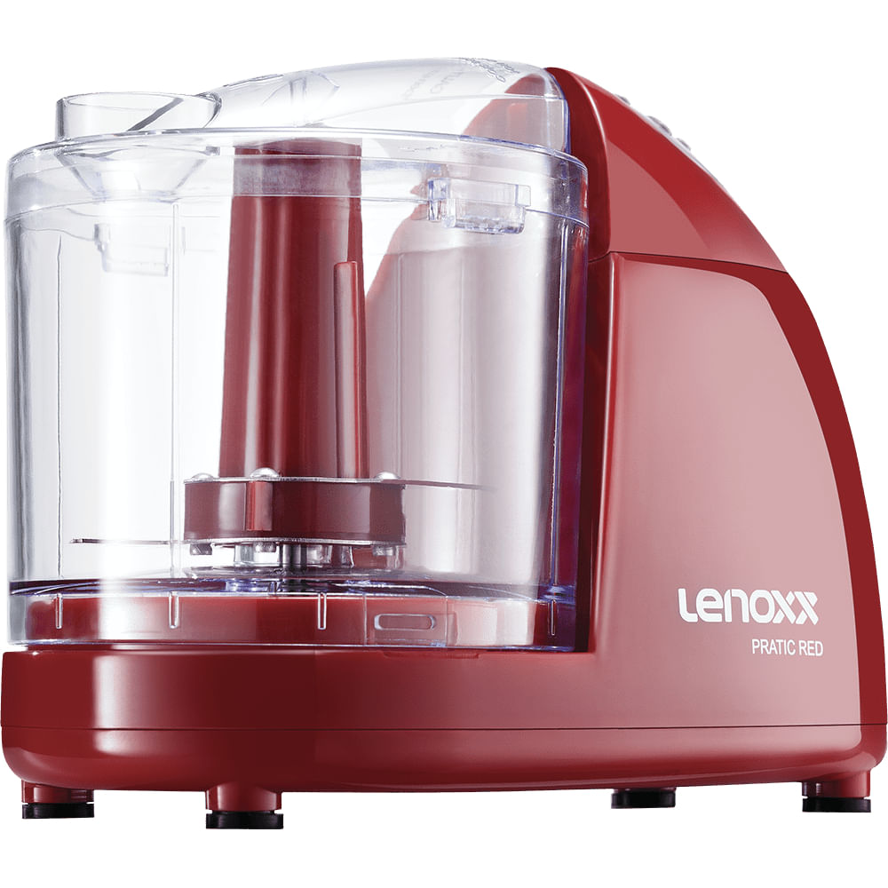 Mini Processador Lenoxx Pratic PMP435 Vermelho 127V