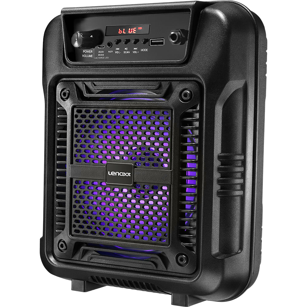 Encontraproduto.com.br - Caixa Acústica Bluetooth 80W Lenoxx CA60