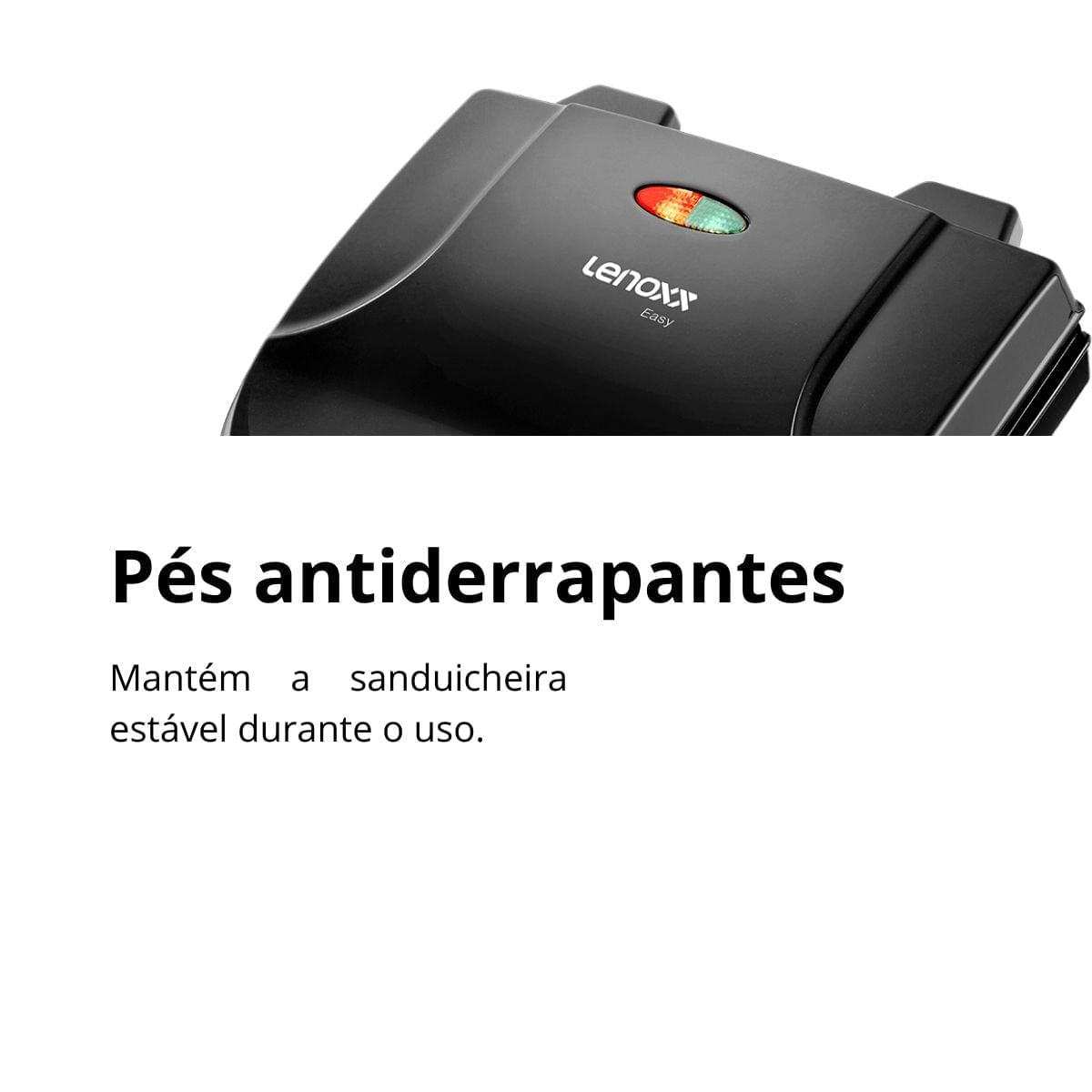 Encontraproduto.com.br - Sanduicheira Grill Lenoxx PSD121 Preto 127V