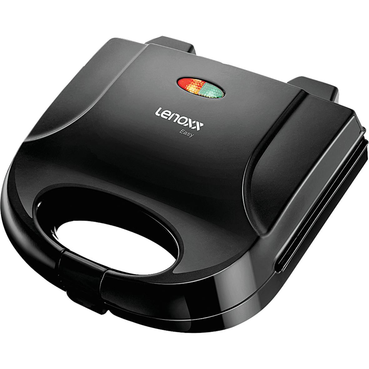 Encontraproduto.com.br - Sanduicheira Grill Lenoxx PSD121 Preto 127V