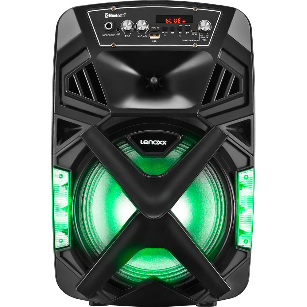Encontraproduto.com.br - Caixa Amplificada Bluetooth 150W Lenoxx CA101