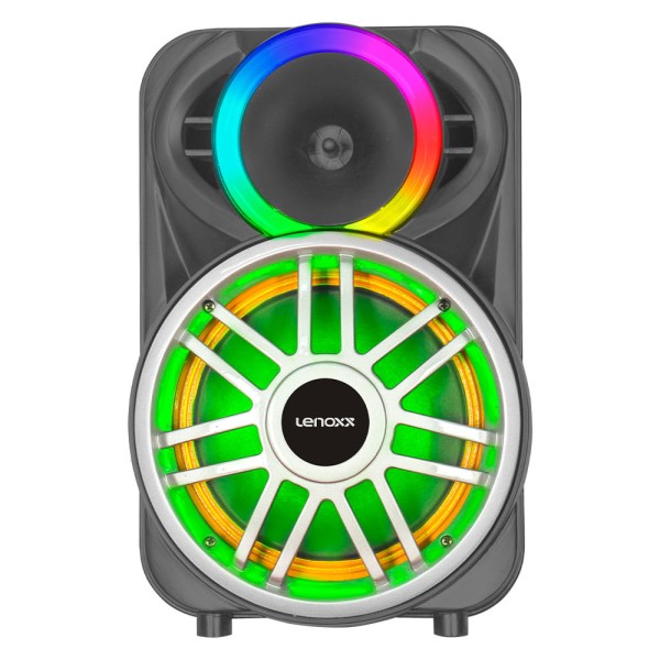 Encontraproduto.com.br - Caixa de Som Lenoxx Amplificada Preta LCA8 – Bivolt
