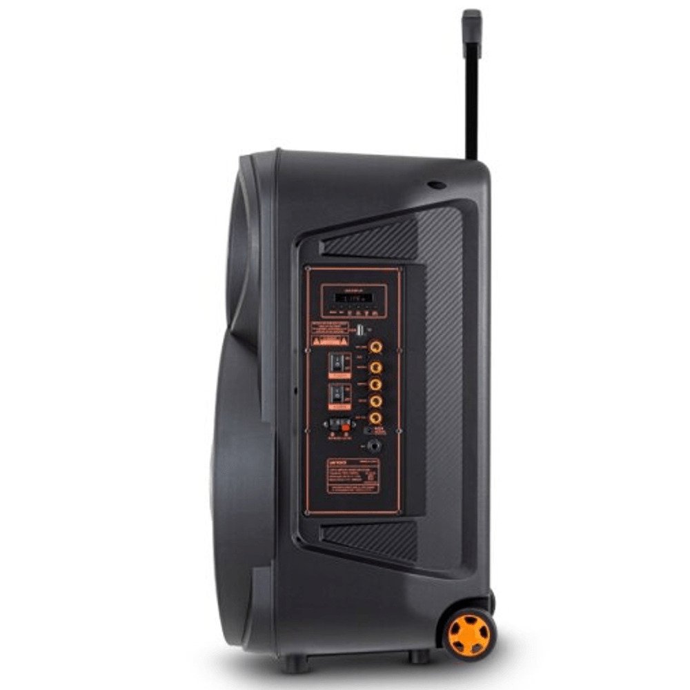 Encontraproduto.com.br - Caixa de Som Acústica LCA15 Bluetooth 900W Lenoxx Preta