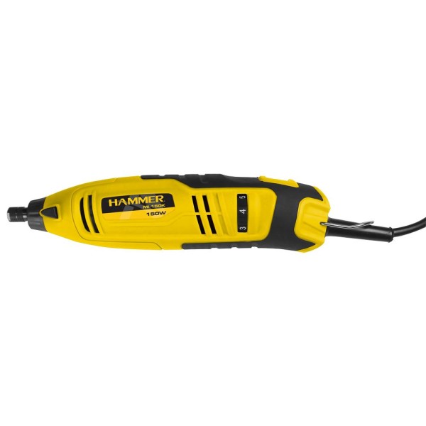 Encontraproduto.com.br - Micro Retífica Com Maleta Hammer 150W GYMI150K