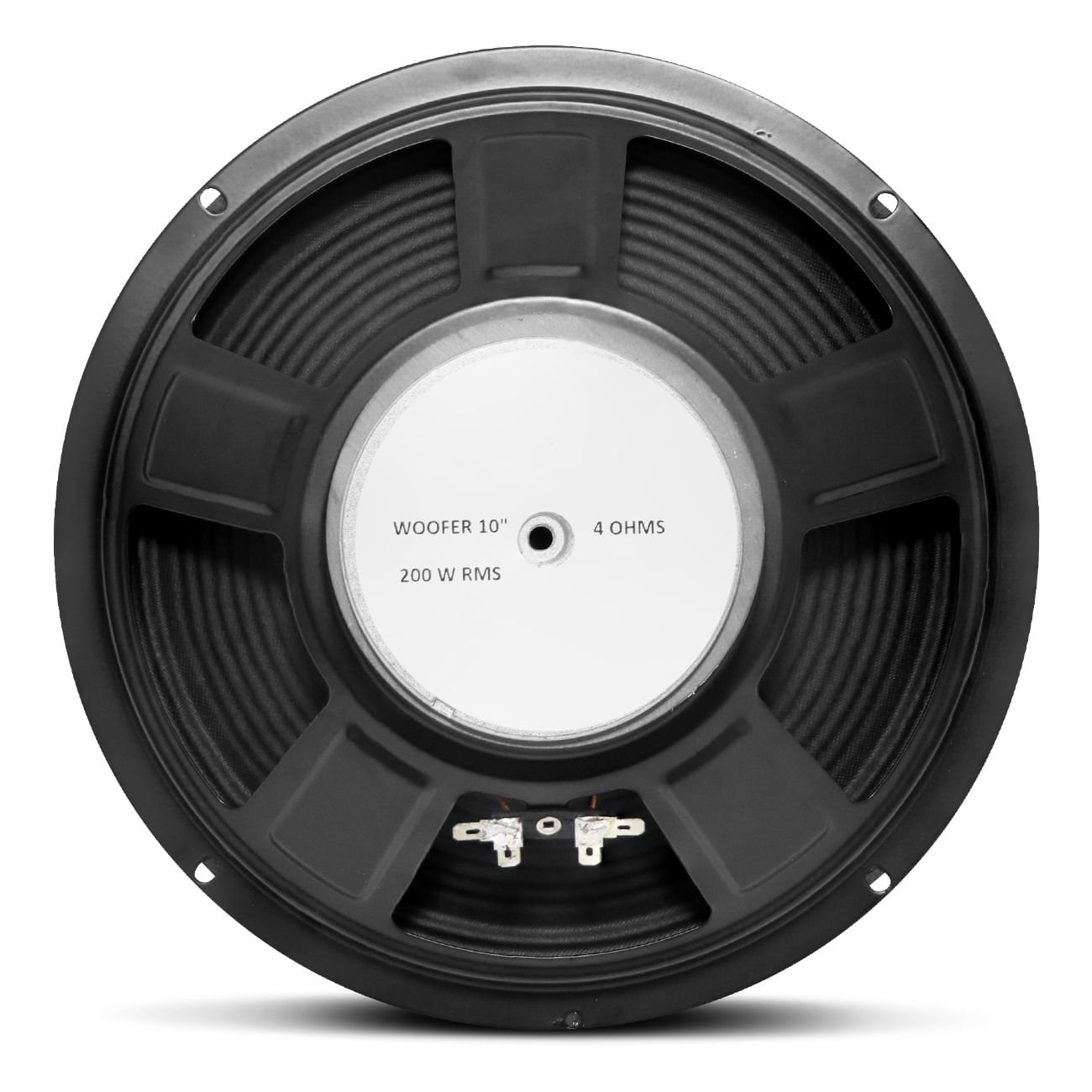 Encontraproduto.com.br - Alto Falante Woofer Shutt Connect 10 Polegadas 200W RMS 4 Ohms Bobina Simples Preto