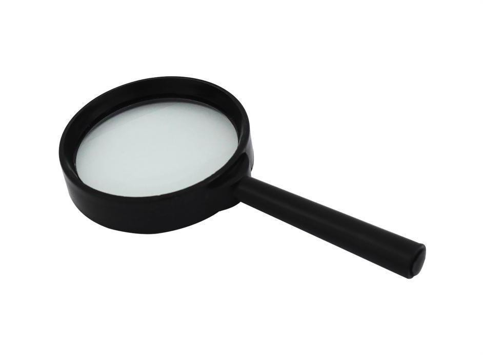 Encontraproduto.com.br - Lupa Western Com Cabo 4x Aumento 60mm Preto LP-60