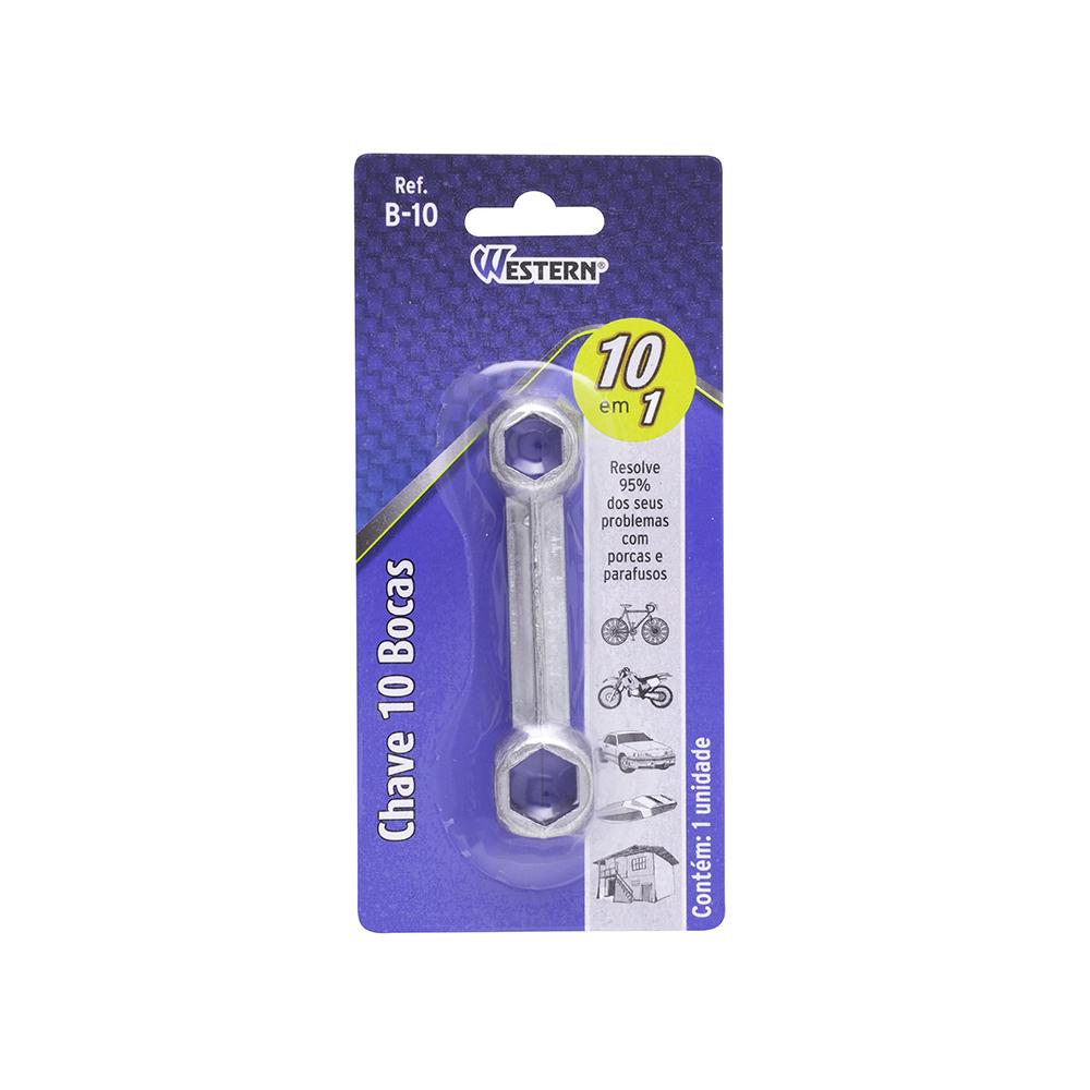 Encontraproduto.com.br - Chave De Boca 10 Em 1 Etilux