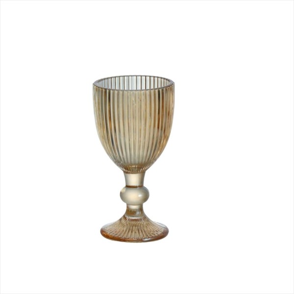 Encontraproduto.com.br - Taça Licor Vidro Graffiato Ambar 60Ml 6 Peças