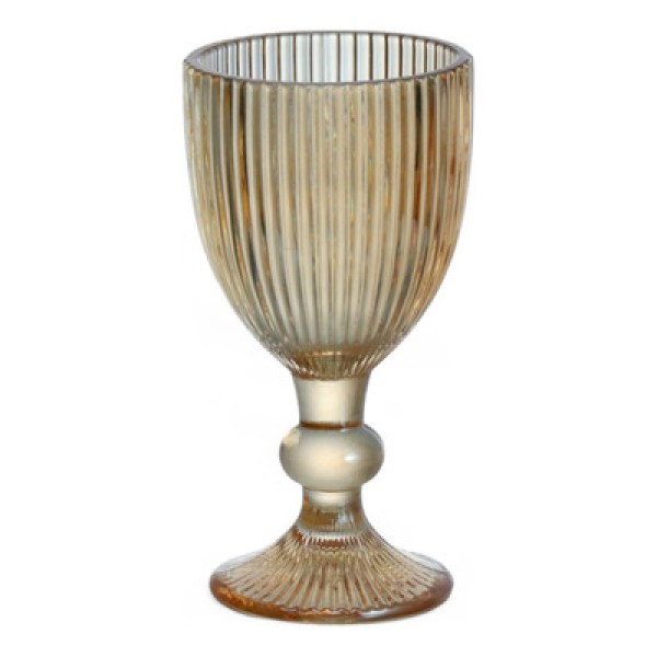Encontraproduto.com.br - Taça Licor Vidro Graffiato Ambar 60Ml 6 Peças