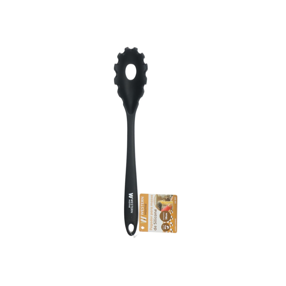Pegador Massa Silicone Preto 28 cm