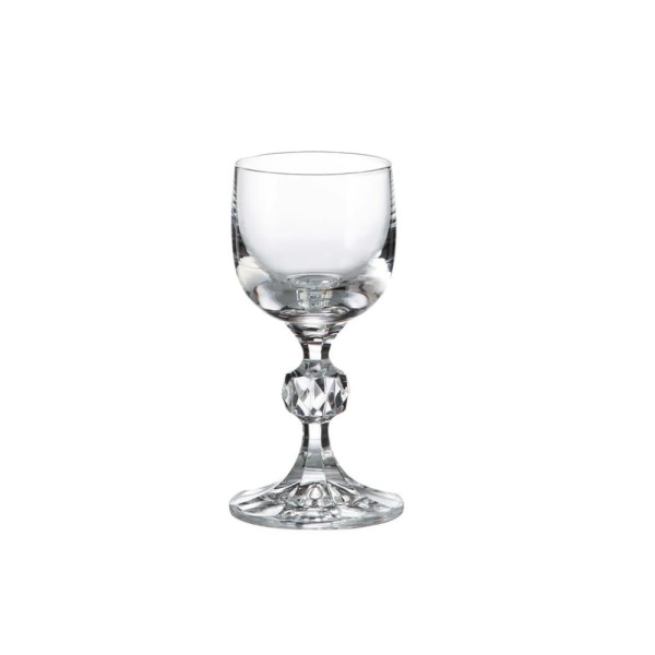 Encontraproduto.com.br - Taça de Cristal para Licor Klaudie 50 ml 6 Peças