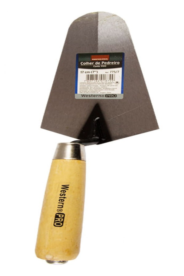 Colher Pedreiro Vivo 7 17Cm Western