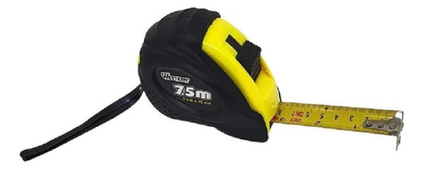 Encontraproduto.com.br - Trena Emborrachada Western Protecao 7,5m/25 Com Trava