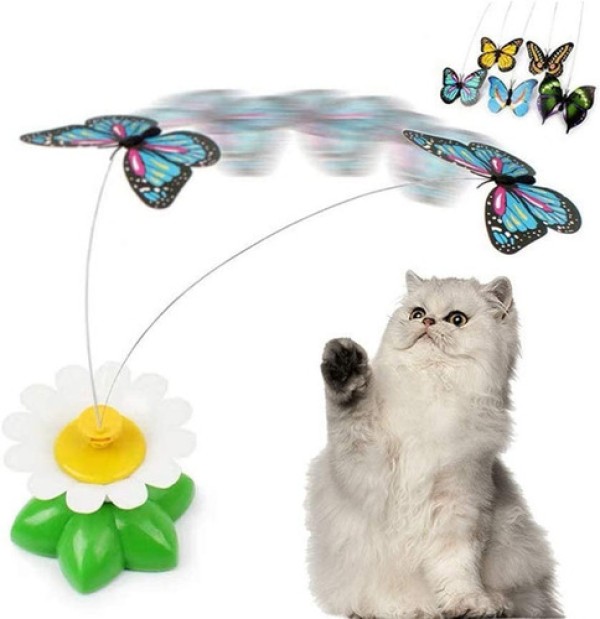 Brinquedo Para Gatos Peixe Varinha 1 Unidade