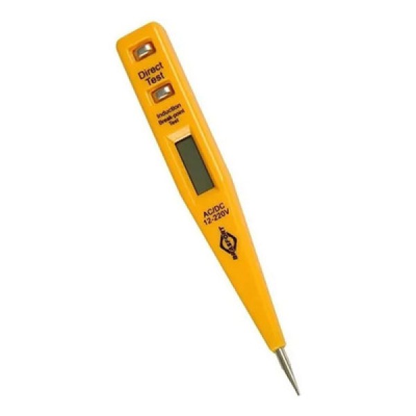 Encontraproduto.com.br - Chave Teste de Voltagem Digital de 12V a 220V