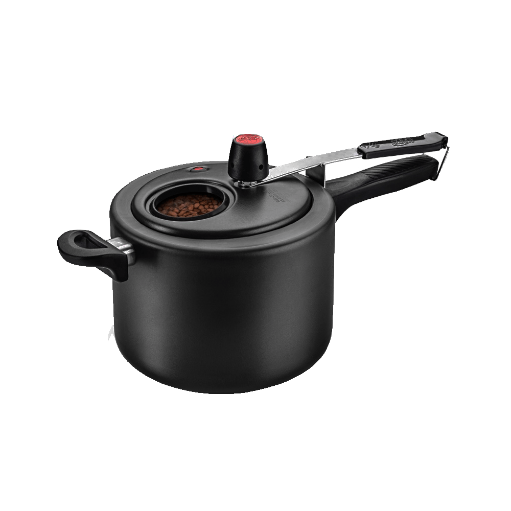 Encontraproduto.com.br - Panela de Pressão Antiaderente MTA 4.5 Litros de Alumínio com Visor 6000
