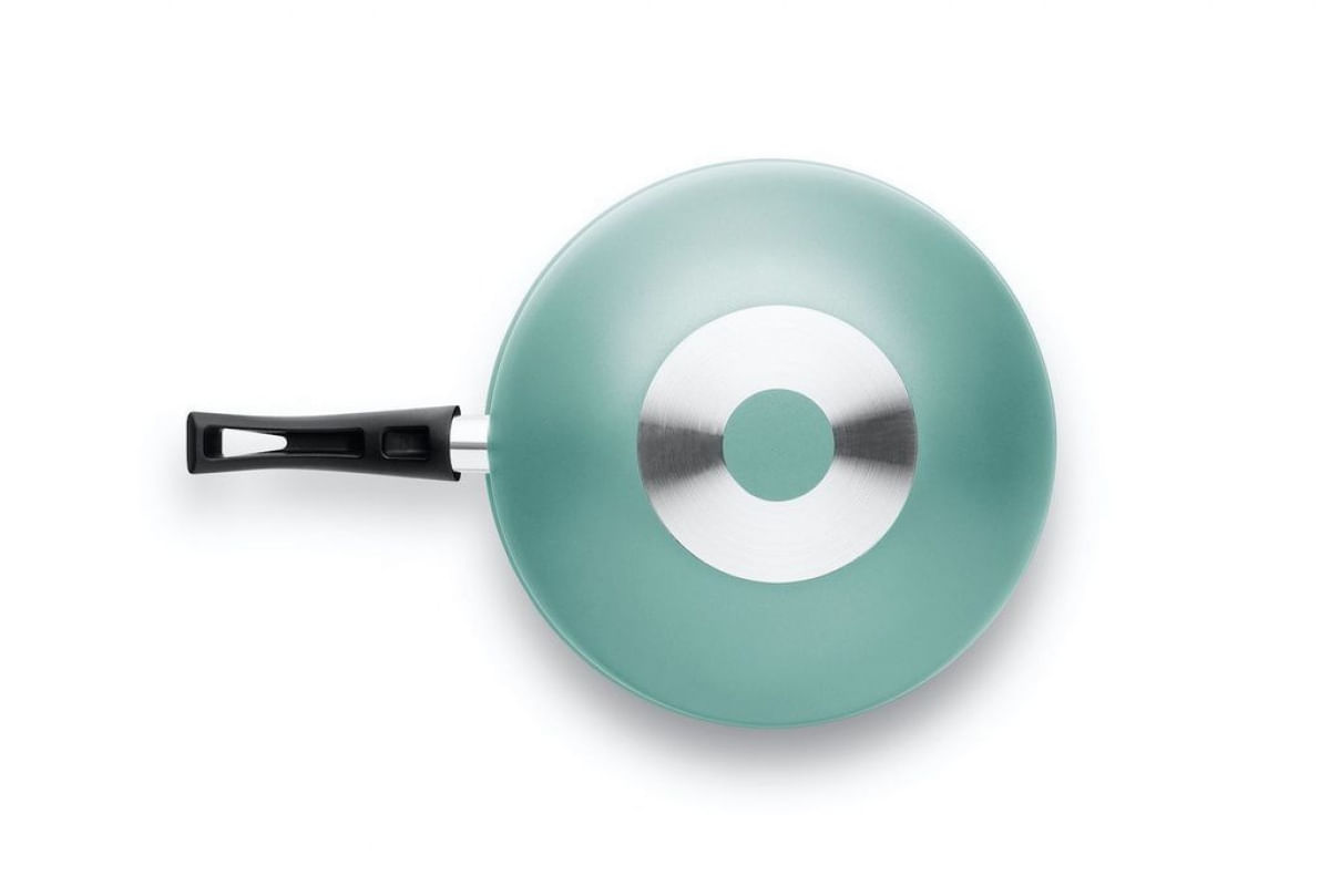 Encontraproduto.com.br - Wok Flora Colors Turquesa Mta 9143