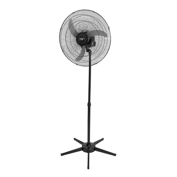 Encontraproduto.com.br - Ventilador Oscilante Pedestal Coluna 50cm Preto 140w Tron - 127v