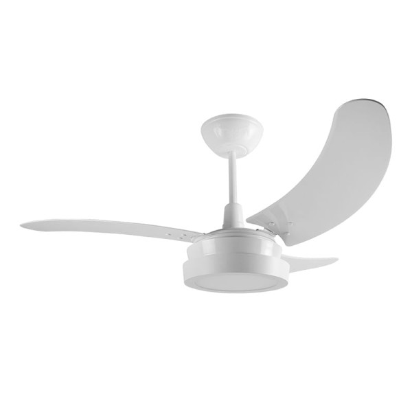 Encontraproduto.com.br - Ventilador De Teto Tron Búzios Max Led 3 Pás Branco 127v