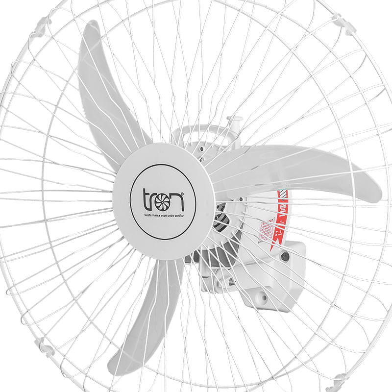 Encontraproduto.com.br - Ventilador de Parede C1 Branco com 3 Pás 60cm 140W Bivolt