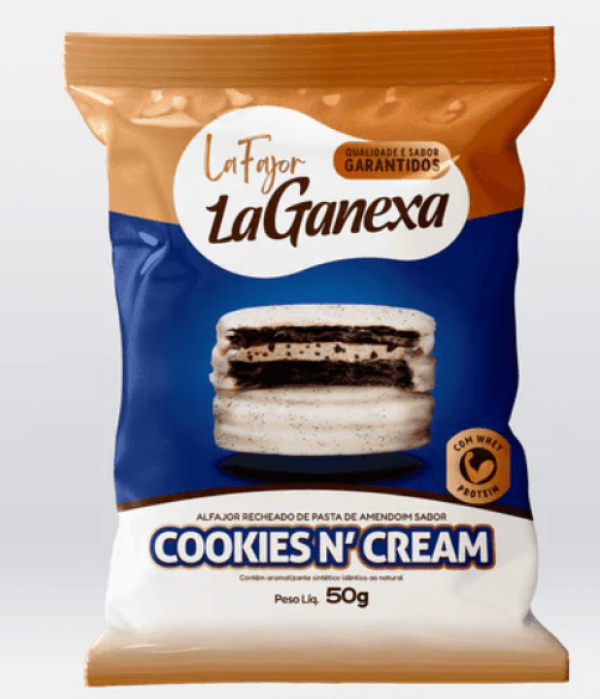 Encontraproduto.com.br - LAFAJOR COOKIES CREAM 50G
