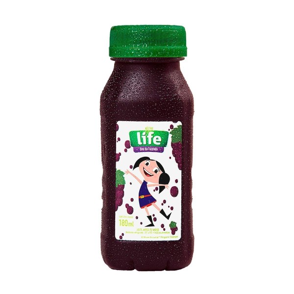 Encontraproduto.com.br - Suco Refrigerado Life Uva Pet 180 ml