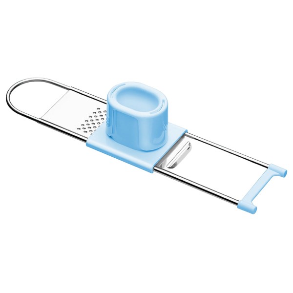 Encontraproduto.com.br - Ralador e Esmagador de Alho em Aço Inox Útil Bazar 23cm UB3185