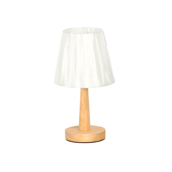 Luminárias Led Usb Com Base De Madeira 23X27CM Útil Bazar UB7859
