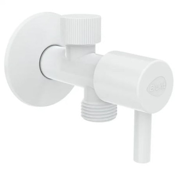 Registro Derivação para Ducha Higiênica 1/4 volta Branco Blukit