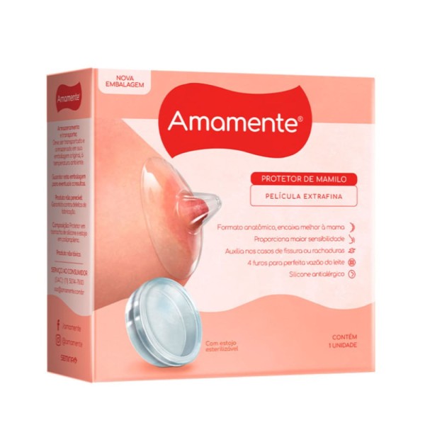Encontraproduto.com.br - Protetor de Mamilos Amamente