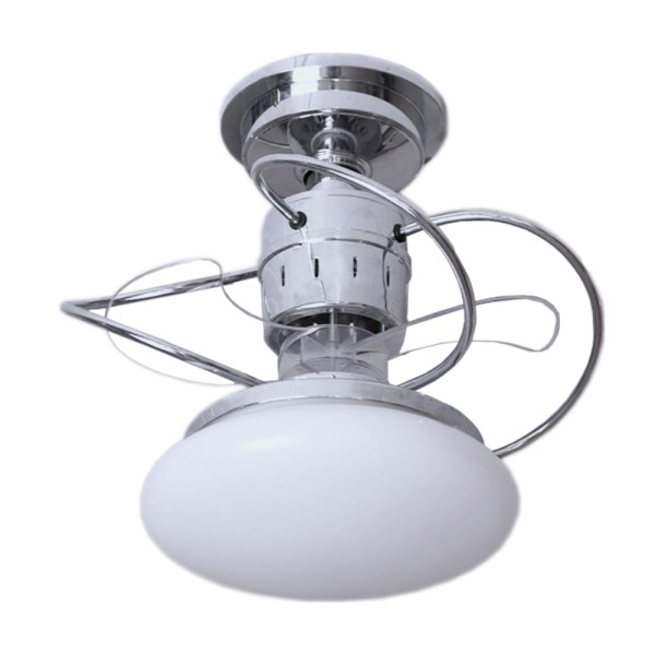 Encontraproduto.com.br - Ventilador De Teto Treviso Atenas Cromado C/ Controle Remoto Bivolt