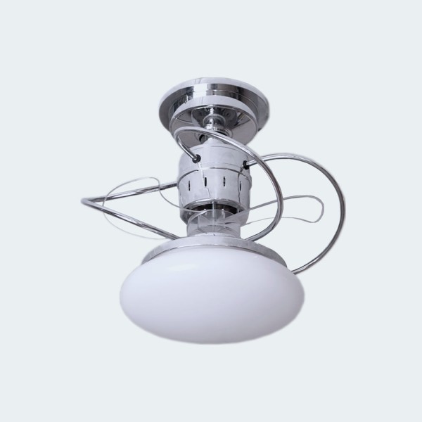 Encontraproduto.com.br - Ventilador De Teto Treviso Atenas Cromado C/ Controle Remoto Bivolt