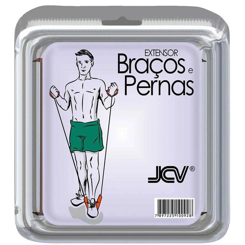 EXTENSOR BRAÇOS E PERNAS PARA DEFINIR OS MÚSCULOS - JCV