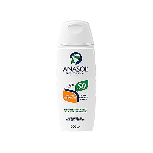 Protetor Solar Anasol FPS50 Loção 200ml