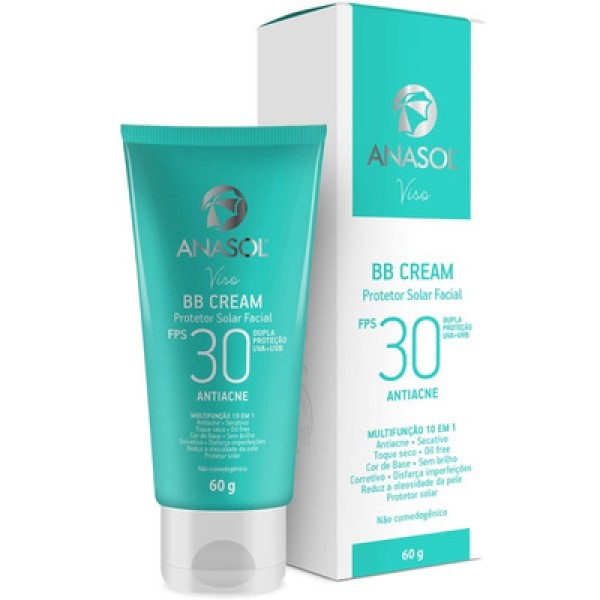 PROTETOR SOLAR ANASOL ANTIACNE FPS 30 60G