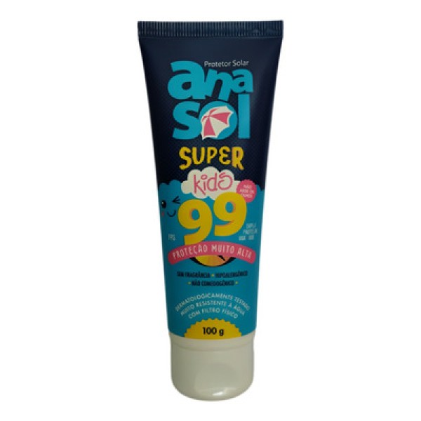 PROTETOR SOLAR ANASOL KIDS FPS 99 100G