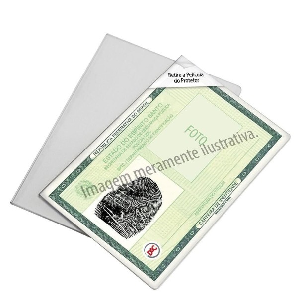 Encontraproduto.com.br - Protetor Rígido Acrilico P/ Documentos 73x110 - DAC