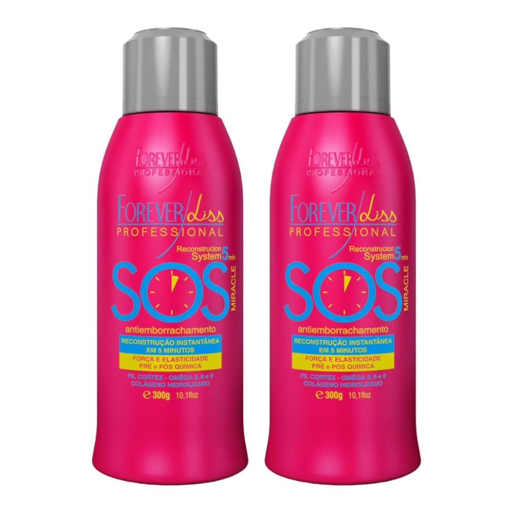 Kit 2x SoS Reconstrutor Antiemborrachamento 300ml