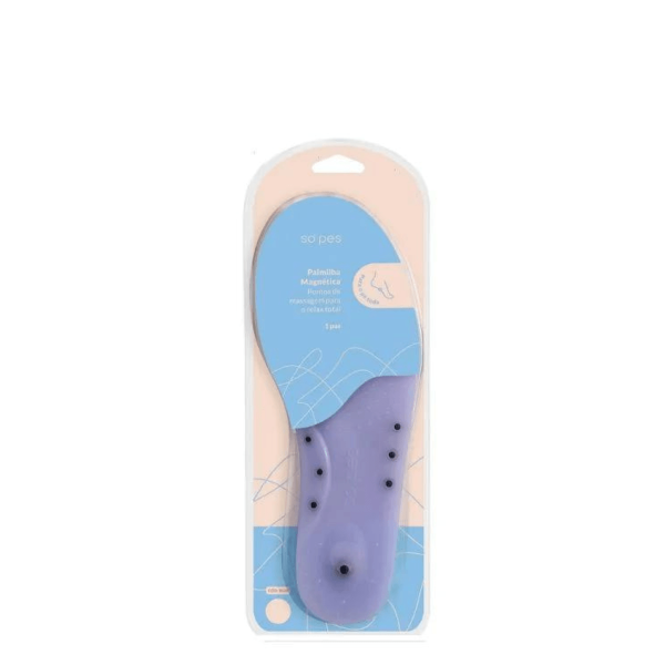 Encontraproduto.com.br - Palmilha Magnética Gel (Par) - Só Pés 33-34