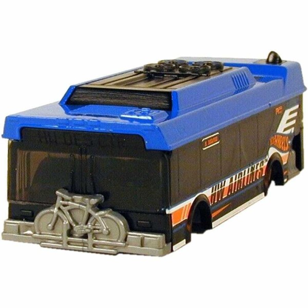 Encontraproduto.com.br - Hot Wheels Ônibus Aint Fare Azul HCX00 HW Metro 2022 Mattel